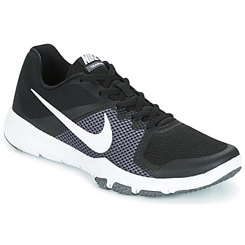 nike chaussures de sport, Chaussures Homme Fitness / Training Nike FLEX CONTROL Noir / Blanc